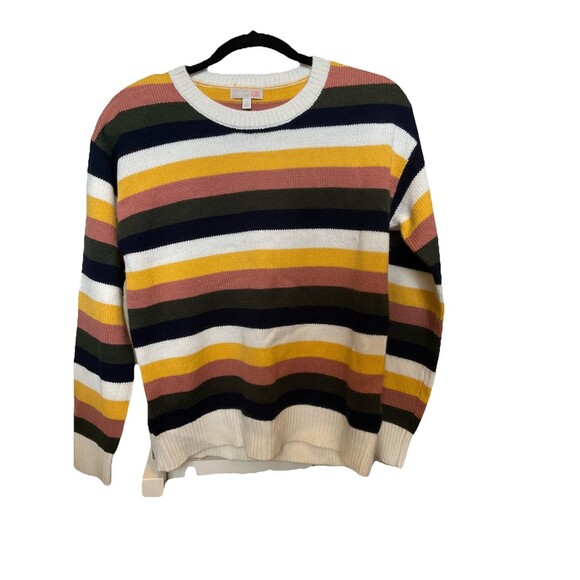 GB Striped Sweater, Multicolored, Size: Small - Picture 2 of 6